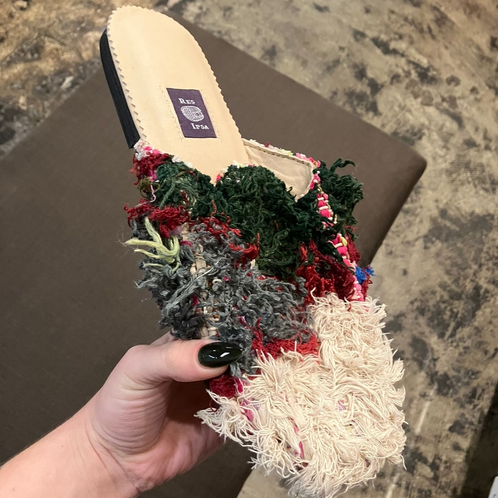 Textured Multicolor Men's Sandals